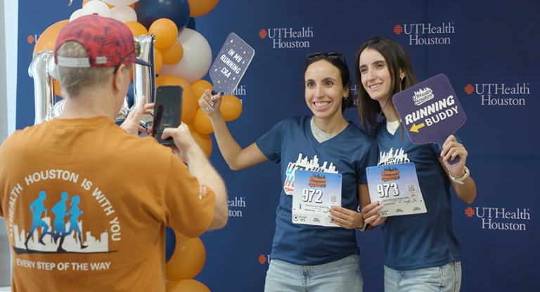 Health Fair Photo Booth for runners